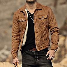 Beige Leather Blazer