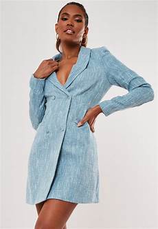 Blue Tweed Blazer