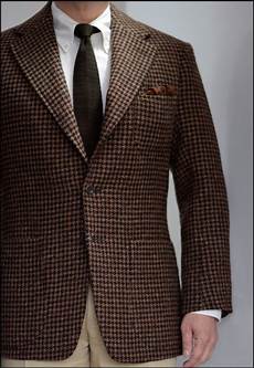 Brown Houndstooth Blazer
