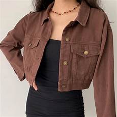 Brown Jean Jacket