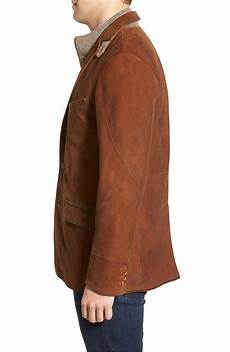 Brown Leather Blazer