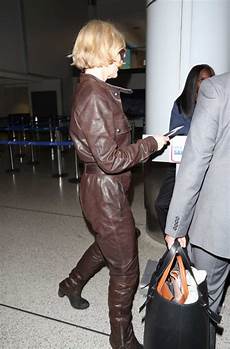 Brown Leather Blazer