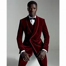 Burgundy Velvet Blazer