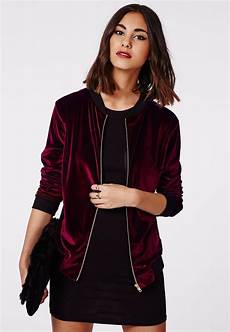Burgundy Velvet Blazer