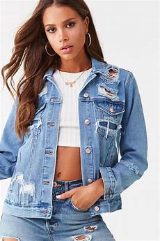 Distressed Jean Jacket