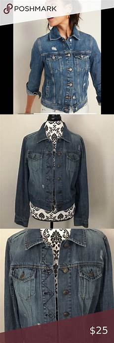 Distressed Jean Jacket