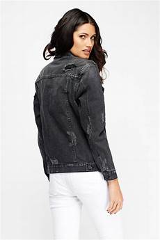 Distressed Jean Jacket