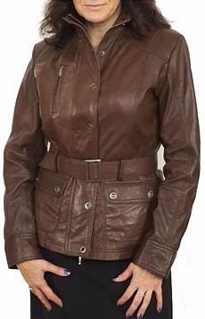 Fitted Leather Blazer