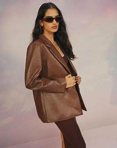 Glassons Leather Blazer