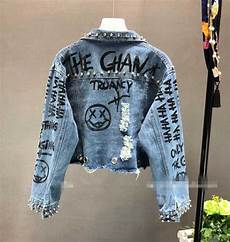 Graffiti Jean Jacket