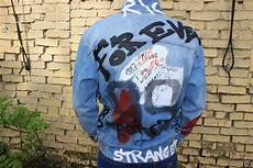 Graffiti Jean Jacket