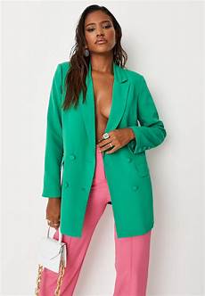 Green Check Blazer