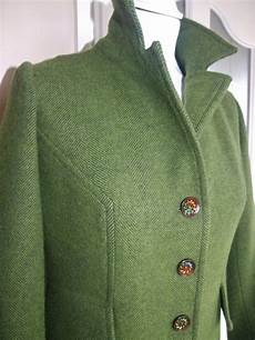 Green Tweed Coat