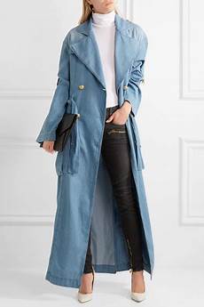 Jean Trench Coat