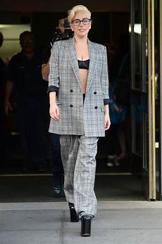 Oversized Check Blazer
