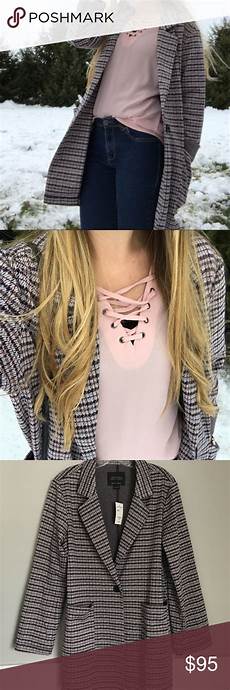 Pink Check Blazer