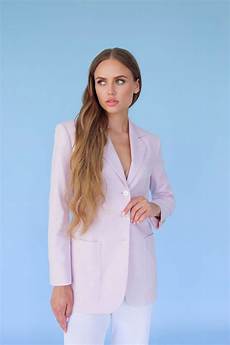 Pink Linen Jacket