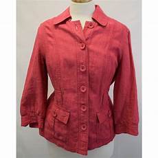 Pink Linen Jacket