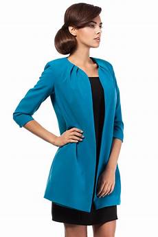 Pleated Blazer