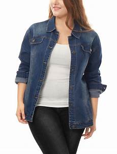 Plus Jean Jacket
