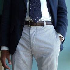Seersucker Blazer