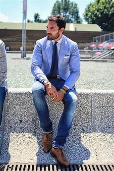 Suit And Jeans